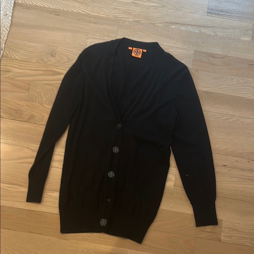 Tory Burch - Black Cardigan Sweater